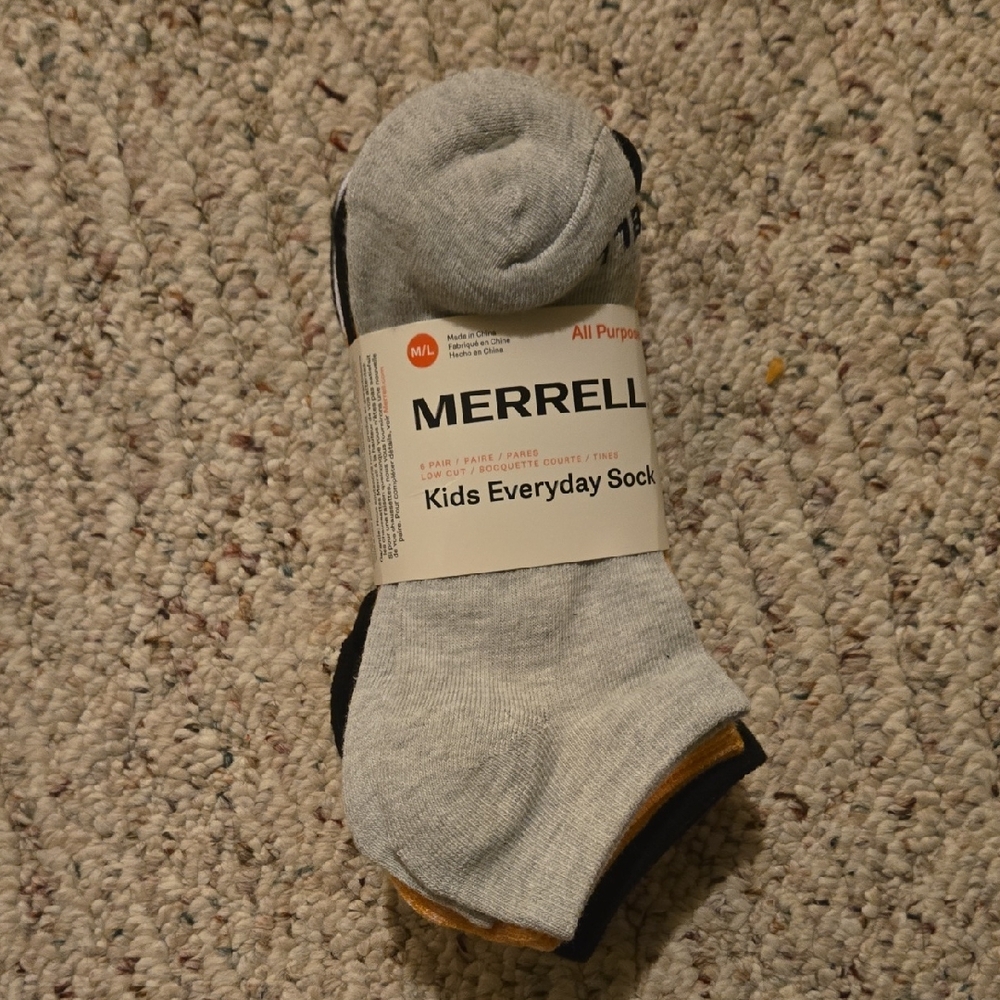 Kids 6 Pack Ankle Socks